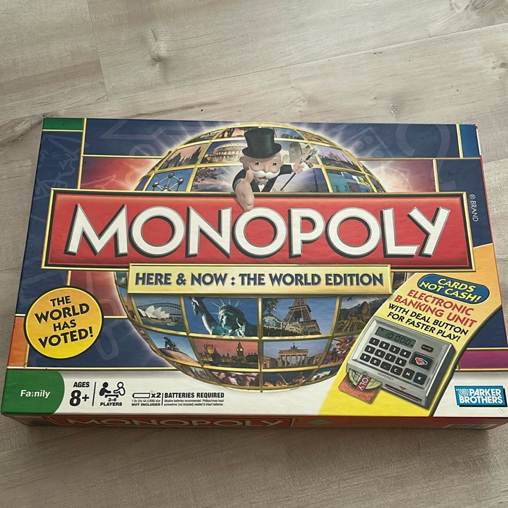 Monopoly Here & Now Limited Edition Board Game